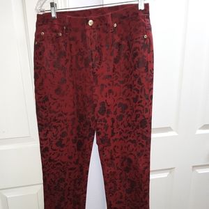 Diane Gilman Stretch Metallic Jeans